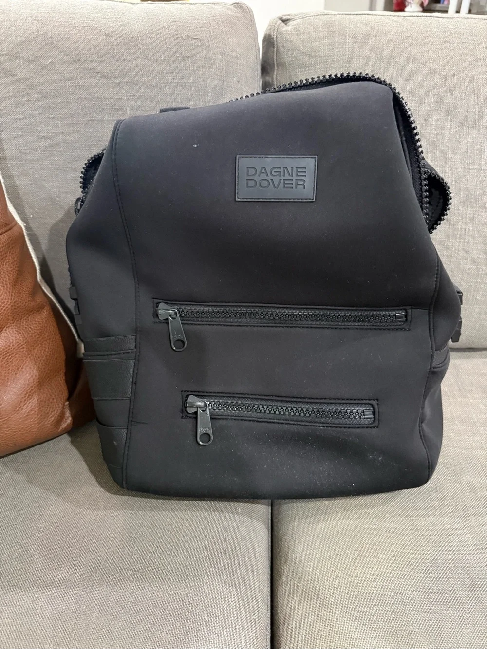 Dagne Dover Black Baby Backpack